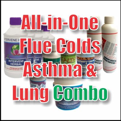 All-in-One Flue Colds Asthma & Lung Combo