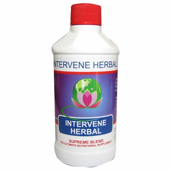 Intervene Herbal Premium Supreme Blend - Enhanced taste with Carob oil. Potential glycemic control benefits. Retains anti-cancer properties. Quantum Angstrom Technology.