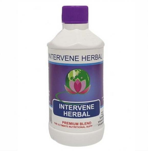 Intervene Herbal Premium - Nano blend of tree oils and plant extracts for natural wellness. Supports detoxification, regulation, and rejuvenation with Quantum Angstrom Technology.