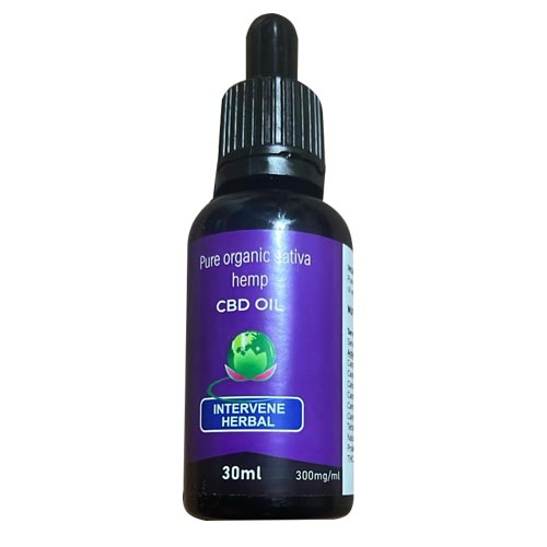Intervene Full Spectrum CBD blended with Hemp Oil